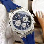 Replica Audemars Piguet Royal Oak Blue Chronograph Face 44mm Quartz Watch 