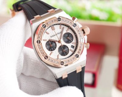 Copy Audemars Piguet Royal Oak Offshore 2-Tone Chronograph 37mm Ladies Watch