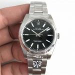 Replica Rolex Oyster Perpetual 39 114300 Swiss Watch - Black Dial 