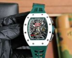 Superclone Richard Mille RM11 green rubber strap green inner bezel watch